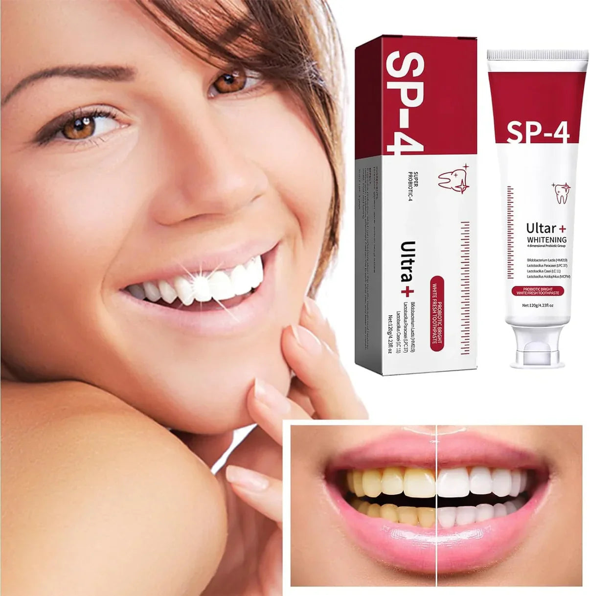 Teeth Whitening Toothpaste ๐ฆทโจ 100% Guaranteed Results. 100% Money Back Guarantee ๐ธ โญโญโญโญโญ 74995+ Products Sold