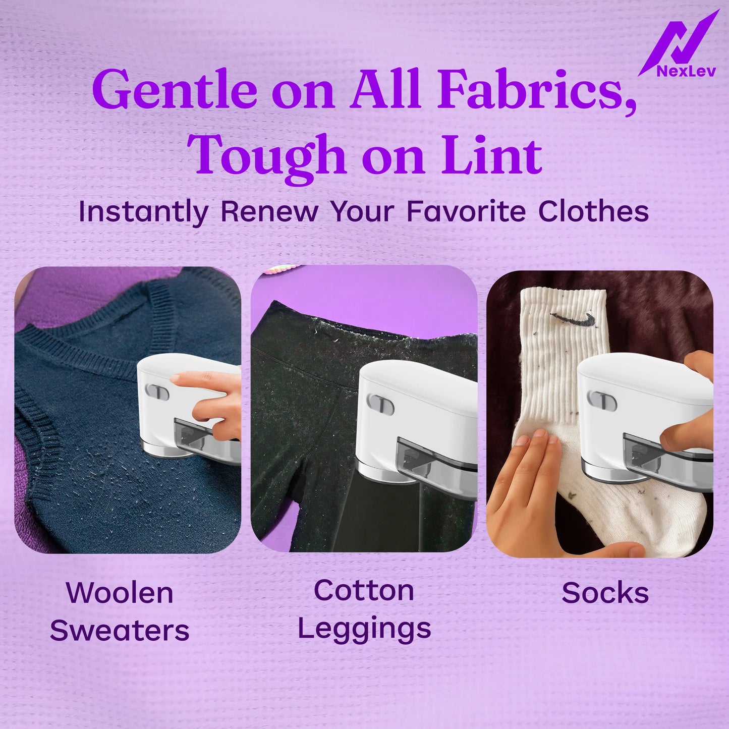 Rechargeable Lint Remover / Fabric Shaver for Clothes